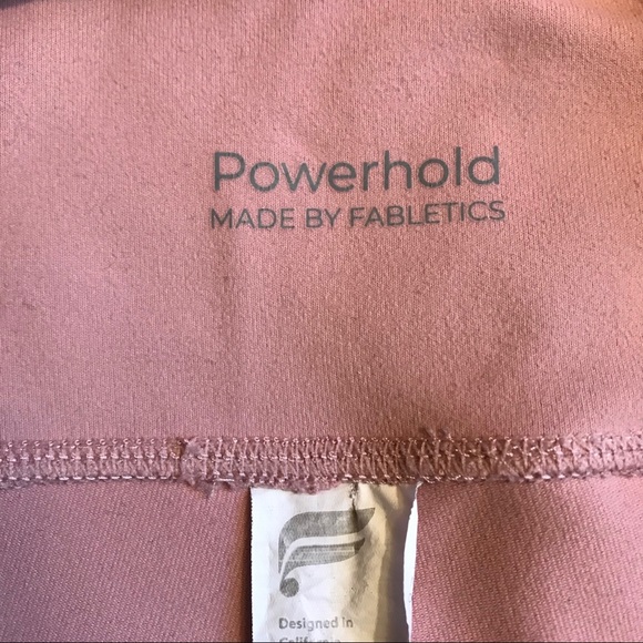 Fabletics Rose Mid-Rise PowerHold® Capri - Large - Picture 3 of 3